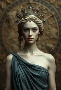 Nyx Greek Goddess face swap