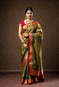 Party Wear Saree Below 2000 face swap