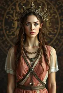 Persephone Costume face swap