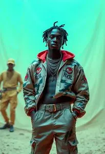 Playboi Carti Rolling Loud Outfit face swap
