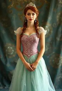 Princess Ariel Dress Adult Face Swap