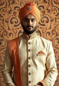 Punjabi Formal Dress Man Face Swap
