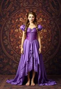 fitted lace wedding dress Amazon.com: Saephaw Rapunzel Dress Princess Costume for Women Purple Lepe  Cosplay Tops Skirt with Braided Wig Headbands for Halloween XS : Clothing,  Shoes & Jewelry main image 1