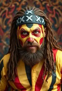 Randy Savage Halloween Costume face swap