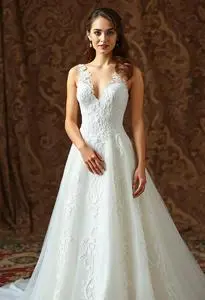 Sadie Robertson Wedding Dress face swap