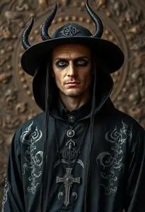 Satanic Clothing face swap