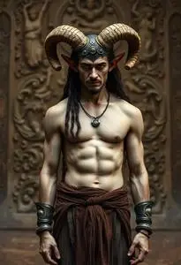 Satyr Cosplay face swap