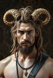 Satyr Cosplay Male face swap