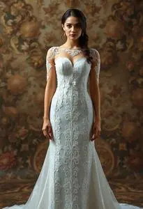 Sell Wedding Dress face swap