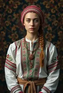 Serbian Traditional Clothing face swap