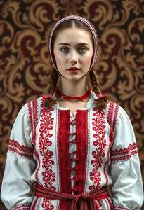 Slovak National Dress face swap