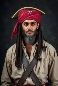 Somali Pirate Outfit face swap