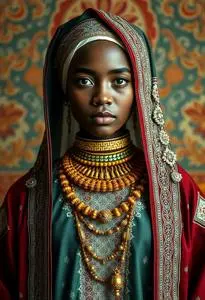 Somali Traditional Wedding Clothes face swap