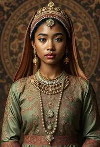 Somali Traditional Wedding Dress face swap