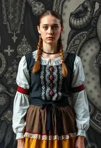 Swiss Dress Traditional face swap