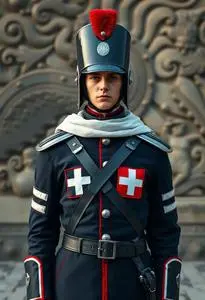 Swiss Guard Outfit face swap