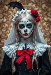 Sylvie Halloween face swap