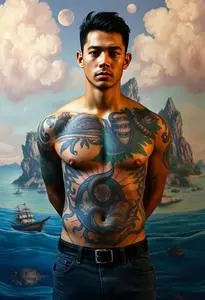 Tattoo Fantasy Island face swap