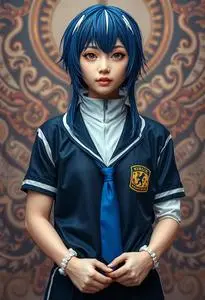 Tetsuya Kuroko Cosplay face swap