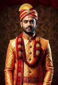Tilak Dress Groom face swap