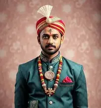 Tilak Groom Dress face swap