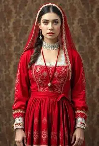Traditional Croatian Wedding Dress face swap