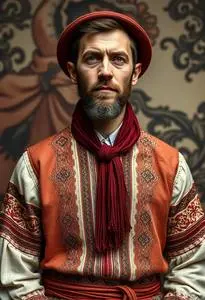 Traditional Hungarian Clothing Man face swap