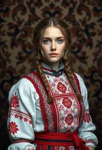 Traditional Swiss Outfit face swap