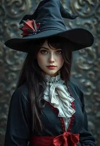 Witch Cosplay Will face swap