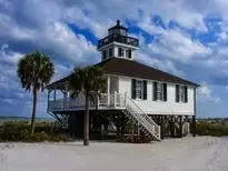 lighthouse beacon direction ocean wallpaper