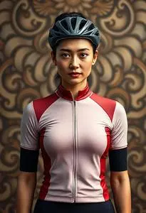 Woman Cycle Tops face swap