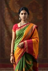 Variety Cotton Saree face swap