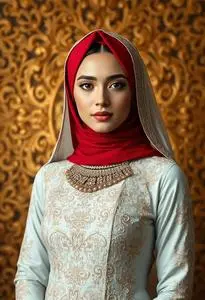 Walima Dress face swap
