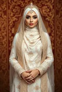 Walima Look Bride face swap
