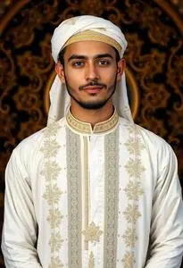 Walima Man Dress face swap