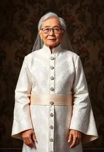 Wedding Attire Grandparents face swap