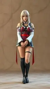 Sylvie Cosplay face swap