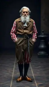 Uncle Albert Fancy Dress face swap