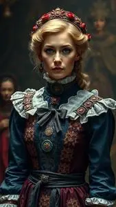 Age Years Female Beautiful Fancy Dress face swap