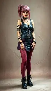 Punk Rocker Fancy Dress Face Swap, Costumes...