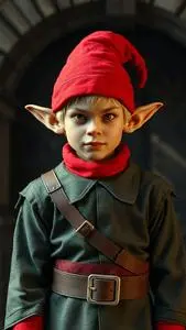 Angry Elf Costume face swap