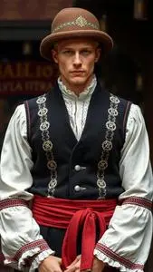 Austrian National Costume Male face swap