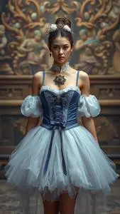 Ballerina Dress Costume face swap
