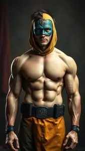 Bodybuilding Attire face swap