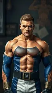 Bodybuilding Outfit face swap