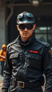 Bodyguard Costume face swap