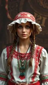 Bulgarian Traditional Costume face swap