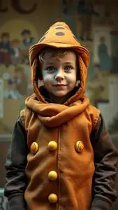 Butterbeans Caf Costume Kid face swap