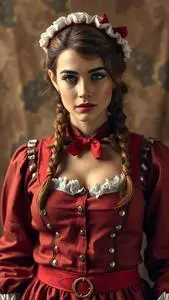 Calamity Jane Fancy Dress Outfit face swap