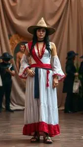 California Costume Party Dress Adult Costume Medium face swap